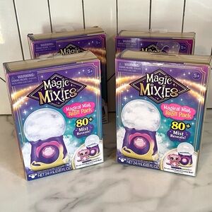 4 Boxes of Magic Mixies Magical Mist Refill Packs